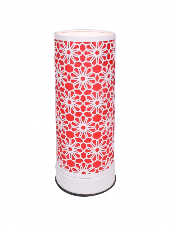 Daisy Flower Cut-out Cylinder Touch Light with Gift Box